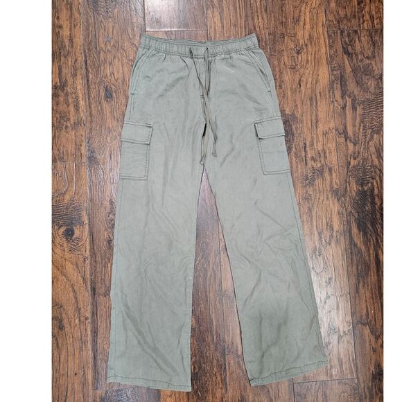 Sanctuary Cargo Pants Size Small Green Lightweight New - Picture 1 of 3